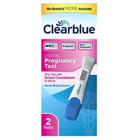 Clearblue Digital Pregnancy Test with Smart Countdown, 2 Count
