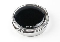 Pill Box for Purse or Pocket by GoPillable - Large Black