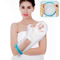 Waterproof Arm Cast Cover for Shower Bath Adult, Reusable Arm Cast Wound Dressing Protector Bag Sleeve, Soft Watertight Bandages Protection for Broken Hands, Fingers, Wrists【2020 Newest】
