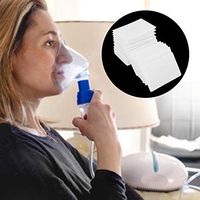 BTIHCEUOT 20pcs Respirator Replacement Filter Cotton,CPAP Particle Dust Filter(Filter Cotton)