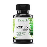 Emerald Labs Reflux Health - Acid Reflux Support Supplement with Mucosave FG, Aloe, and DGL Licorice - All Natural Ingredients, Doctor-Formulated - 60 Vegetable Capsules