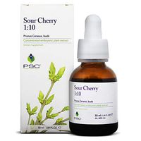 PSC 50 mL 1:10 Tart Cherry Extract Sleep & Joint Support | Herbal Tincture for Natural Gout Relief with Organic Melatonin | Montmorency Cherry Concentrate | Gluten Free Anti Inflammatory Supplement