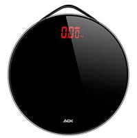 W-ONLY YOU-J Digital Bathroom, Said The Gift Of Tempered Glass Decoration Can Usb Charge Anti-Skid LCD Monitor?Bearing 180KG Black?Gift