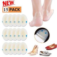 Blister Bandages, Blister Pads (15PCS) Gel Blister Cushions, Blister Pads, Hydrocolloid Seal Adhesive Bandages for Fingers, Toes, Heel Blister Prevention & Recovery, Waterproof, Ultra-Thin