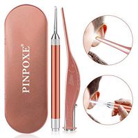 Ear Wax Removal Kit, Ear Cleaner, Portable Ear Wax, Ear Cleaner Easy Earwax Remover Soft Prevent Ear-Pick Clean Tools Set, Safe and Comfortable for Adults Kids