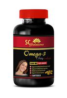 Immune Support Vitamins for Women - Omega 8060 (Fish Oil) - Omega 3 Brain Formula - 1 Bottle 60 Softgels