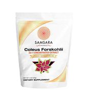 Samsara Herbs Coleus Forskohlii Root Extract Powder (2oz/57g) - 20:1 Concentration - Non- GMO, Weight Loss, Respiratory, Energy, Circulation, Digestion