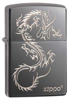 Zippo Chinese Dragon Design Pocket Lighter