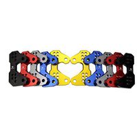 Frames & Fittings Huscus Motorcycle CNC Aluminum Rearset Rear Set Replacement Base Mounting Plate for YZF R3 R25 MT-03 2013 2014 2015 2016 - (Color: RED)