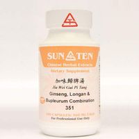 Sun Ten - Ginseng, Longan & Bupleurum Combination Capsules/Jia Wei GUI Pi Tang/加味歸脾湯