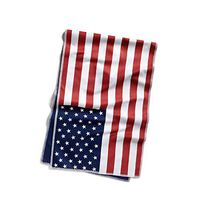 Mission Original Cooling Towel- Evaporative Cool Technology, Cools Instantly when Wet, UPF 50 Sun Protection, For Sports, Yoga, Golf, Gym, Neck, Workout, 10” x 33”- USA Flag