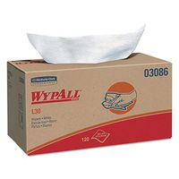 WypAll L30 Wipers, 10" x 9 13/16", 120 Wipers Per Box, Carton of 10 Boxes