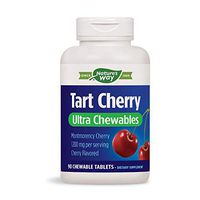 Enzymatic Therapy Tart Cherry Ultra Chewable, 1,200 mg per Serving