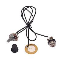 K2Market Hot Electric Piezos Amplifiers Discs Leads Piezo Pickup for Acoustic Guitar Violin Ukulele Mandolin Banjo Cigar Box Guitar Black CN -