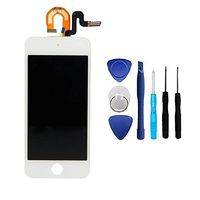 Tianfangjin Full Screen Replacement for iPod Touch 6 6th Screen The Whole Display Assembly + Repair Tools (White) ...