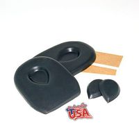 BML Heel Spur Cushions (Large, Gray [Super Soft])