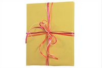 Premium Kraft Gift Wrap Paper Roll - Solid Matte - 50 Sq Ft (Mellow Yellow)