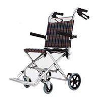 PLLP Medical Rehab Chair, Wheelchair,Aircraft Wheelchair Folding Lightweight Aluminum Alloy Ultra Light Portable Wheelchair, Children's Elderly Travel Wheelchair Stroller