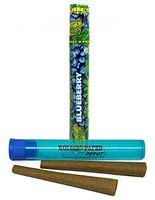 Cyclones Pre Rolled Blueberry Hemp Cones (1 Pack) with Rolling Paper Depot Kewltube