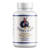 Turkey Sleep - Vitamin Enhanced Tryptophan Sleep Aid for Healthier Deep Sleep - Optimized with Vitamins B5 B6 B9 Folic Acid and Magnesium - Boosts Serotonin - Melatonin-Free