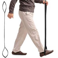 FunCee Leg Lifter Strap, 45 Inch, Lightweight - Rigid Foot Loop, Hand Strap for Adults, Elderly, Disability or Recovery for Cars, Wheelchairs, Beds, Chairs, Couch and Hip & Knee Replacement