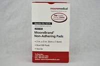 Moore Medical Non-adhering Sterile Pads 2" X 3" - Pkg of 100