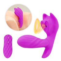 Sexy Toystory for Adults Women Wireless Víbrator Panty Invisible Egg Adult Toys Women Wearable C-l?t-óris Sucking Stímulatór Toy USB Rechargeable Six Toys for Women