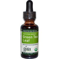 Gaia Herbs, Green Tea Organic, 1 Fl Oz