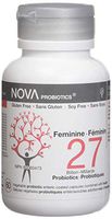 NOVA Probiotics Multi-Strain Feminine 27 Billion Probiotics per Capsule -60 VCaps