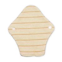 Luckypads Certified Organic Cotton Reusable Washable Cloth Panty Liners Environment-Friendly, Solution for Leucorrhea Awkward Periods (Multi Color)