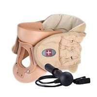 BC Neck Pain Treatment Device Cervical Vertebrae Support Traction Belt Free Size BC-0920 White Color