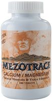 Mezotrace Calcium/Magnesium Natural Minerals and Trace Elements Supplement, 180 Count