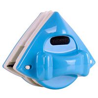 Magnetic Window Cleaner, Glass Wiper, Double-Sided Window Cleaning Tools, Anti-Pinch, Fall Protection Safety Rope, Super Magnetic, for Double Glazed Windows Thickness 0.2"-1" (5-24mm)