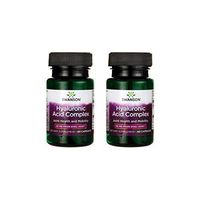Swanson Hyaluronic Acid Complex 33 mg 60 Caps 2 Pack