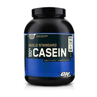 OPTIMUM NUTRITION GOLD STANDARD 100% Micellar Casein Protein Powder, Slow Digesting, Helps Keep You Full, Overnight Muscle Recovery, Chocolate Supreme, 4 Pound (Packaging May Vary)
