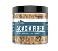 Acacia Fiber Capsules by Earthborn Elements, Natural Fiber Powder, for Overall Digestive & Heart Health*, Manage Appetite & Weight Loss* (200 Caps)