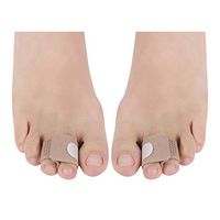 ULTNICE Toe Splints Straightener Broken Toe Wraps Cushioned Bandages Hammer Toe Separator Splints for Broken Injured Finger Hammer Toe