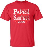 Go All Out XXX-Large Red Adult Toilet Paper Hand Sanitizer 2020 Presidential Ticket T-Shirt