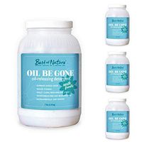 Oil Be Gone Powder Laundry Detergent & Massage Sheet Oil Stain Remover - 28 Pound Case