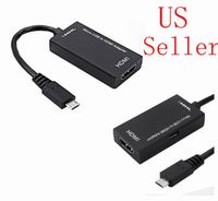 FYL FHD 1080P Mini Micro USB MHL to HDMI Adapter Cable USA