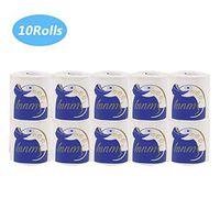 Standard 3-Ply Toilet Paper 8/10 Rolls Silky, Enviro Soft Friendly Recycled Toilet Tissue Degradable Home Kitchen Toilet Tissue Rolls White Roll Paper for Home Kitchen Daily Use