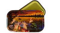 Smoking Coons (Missouri) Rolling Tray | Medium Metal (10.6" x 6.3")