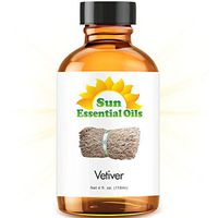 Vetiver Essential Oil (Huge 4oz Bottle) Bulk Vetiver Oil - 4 Ounce