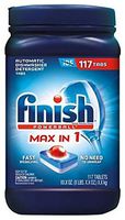 Max in 1 Advanced Dishwasher Detergent Powerballl Tabs - 117 Count
