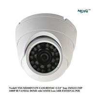 Nexhi NXS-MI208DV3/2W-CAM HI3516C+1/2.8" Sony IMX222 2MP 1080P IR Vandal Dome with 3.6MM Lens 24IR External POE