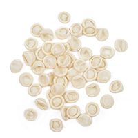 400pcs Disposable Natural Latex Finger Cots Medium Rubber Fingertips Protective,Anti-Static