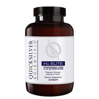Quicksilver Scientific H2 Elite Tablets - High Dose Molecular Hydrogen Water Additive for Energy Support, Perfect for Open Containers (60 Dissolving Tablets)