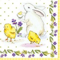 Classic Easter Beverage Napkins 18 Per Pack