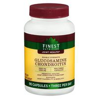 Finest Nutrition Double Strength Glucosamine Chondroitin 1500 mg 1200 mg, 90 ea