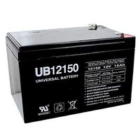 Universal Power Group 12V 15AH F2 UPS Battery Replaces BB Battery EVP12-12-T2, EVP12-12T2